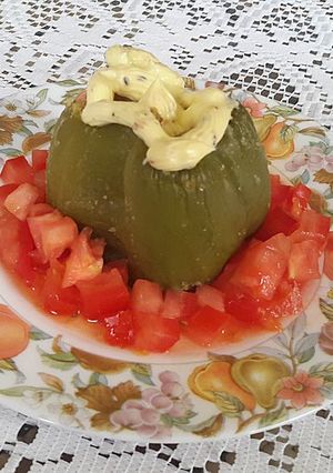 Una foto de Ajíes rellenos (y una idea)