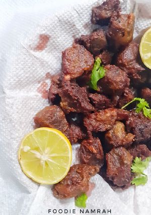 A picture of Chatkara chili boti.