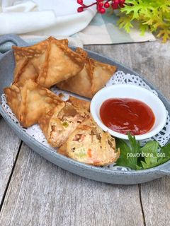 Foto resep Crab Rangoon (USA) 🇺🇸