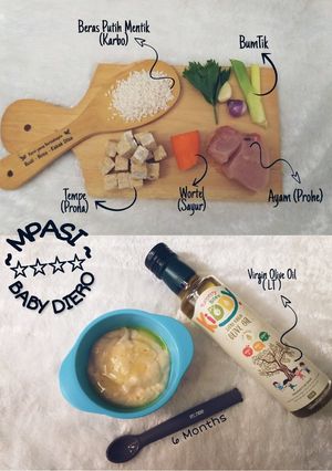 Foto resep MPASI Ayam Wortel 6 Bulan Pertama