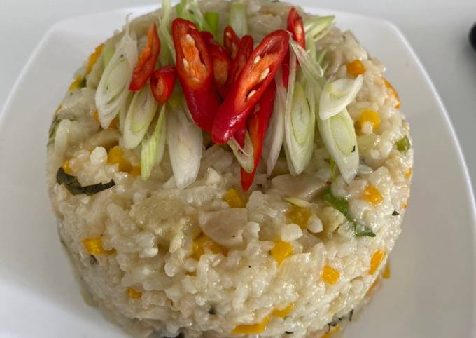 Nasi Gurih Praktis simple (tinggal cemplung)