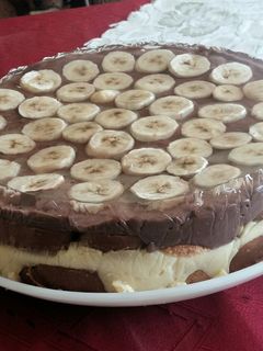 Pudingos kalácstorta recept fotója