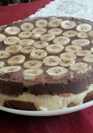Pudingos kalácstorta recept fotója