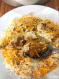 صينية رز بالدجاج والطحينة
