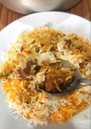 صورة لوصفة صينية رز بالدجاج والطحينة