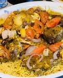 سمك صياديه مع ارز اصفر