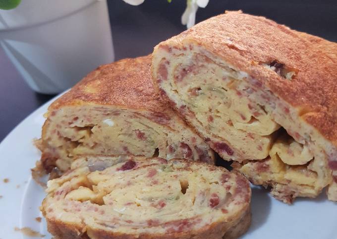 Ini dia! Bagaimana cara bikin Rolade Telur Kornet yang sesuai selera