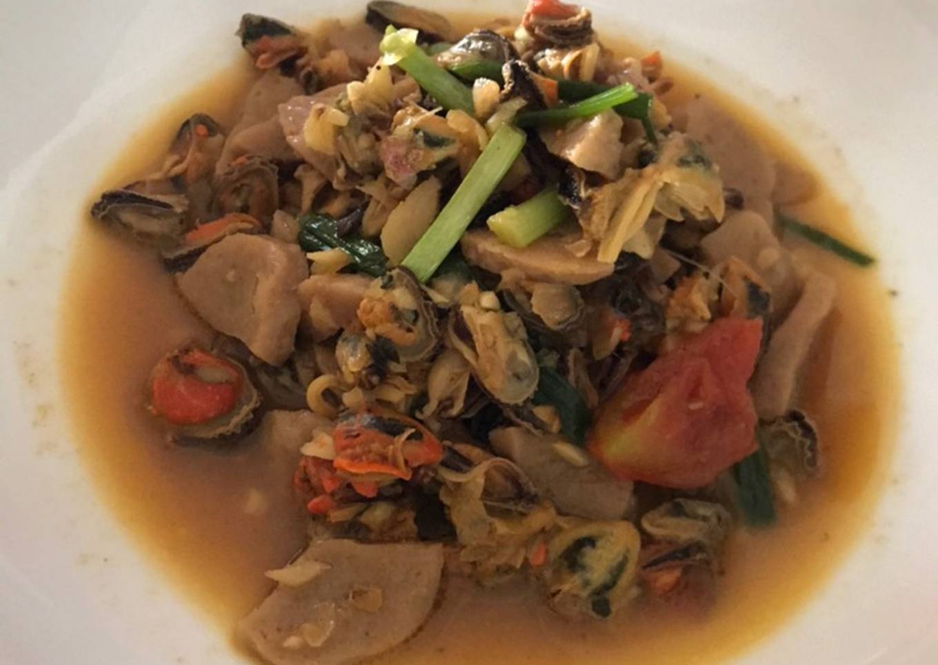 Oseng Kerang Bakso