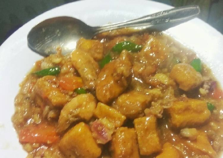 Resep Tahu krispi saus tiram oleh Dapoer Muna - Cookpad
