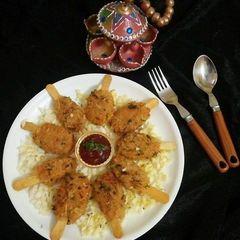 A picture of Healthy poha kebab.