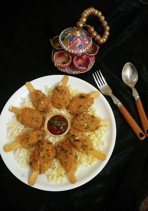 A picture of Healthy poha kebab.