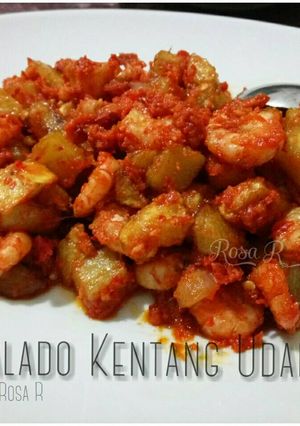 Foto resep Balado Kentang Udang