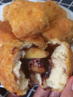 Foto resep Roti Goreng Pisang Coklat