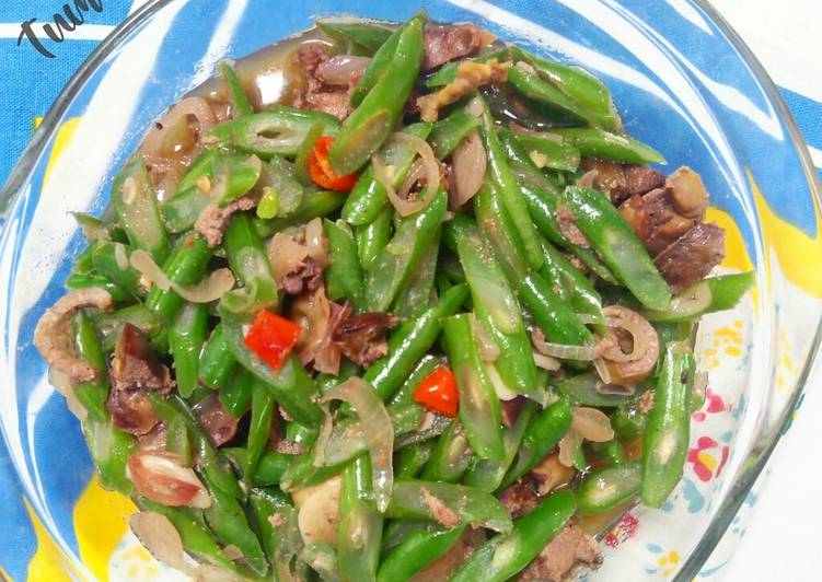 Resep Tumis Buncis Hati Ampela, Menggugah Selera