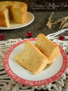 Foto resep Durian Shiffon Cake