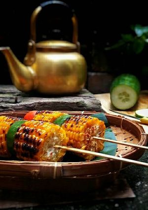 Foto resep Jagung Bakar selera saya #postingrame2_jagung