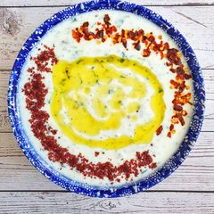 3 Spices Turkish Yogurt Dip Cacik 🇹🇷 A picture of 3 Spices Turkish Yogurt Dip Cacik 🇹🇷.