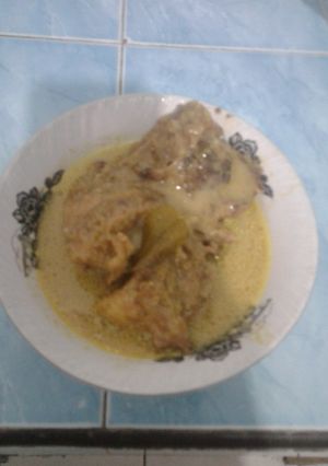 Foto resep Opor ayam kampung