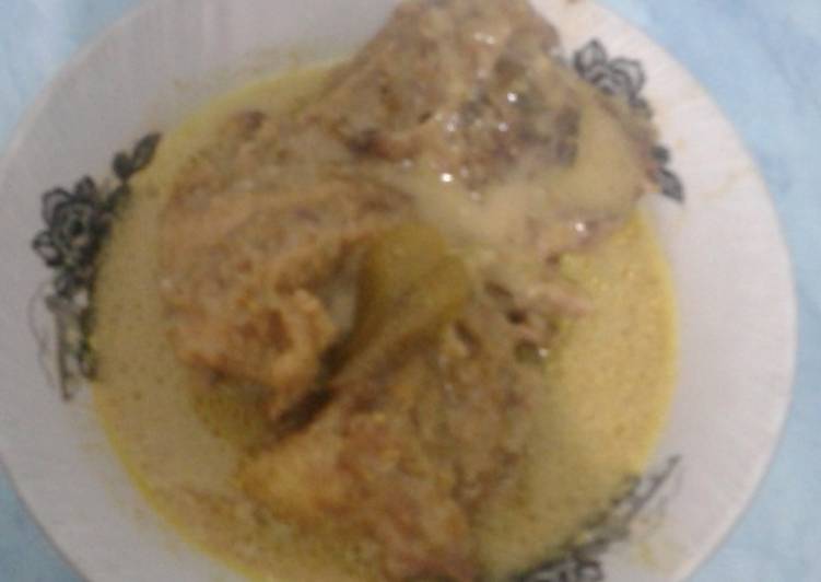 Resep Opor ayam kampung yang enak