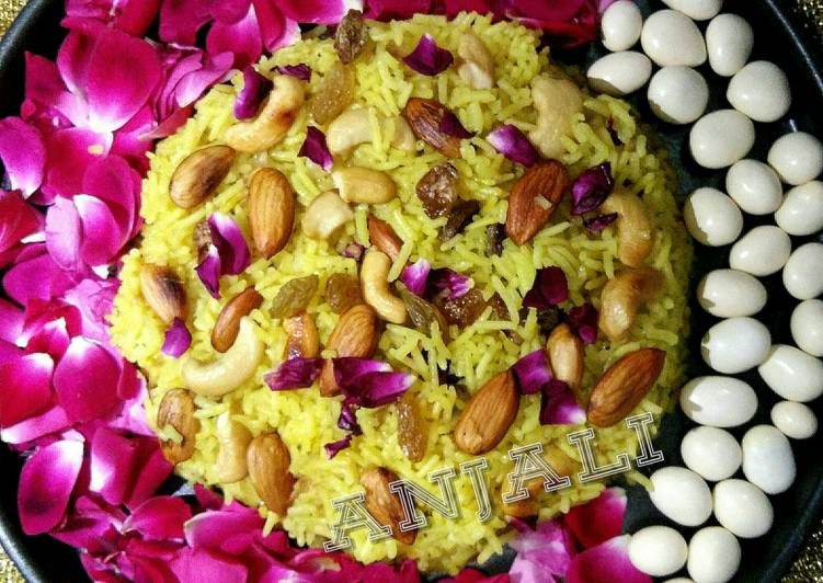 Kesar Gulkand Rose jarda pulav