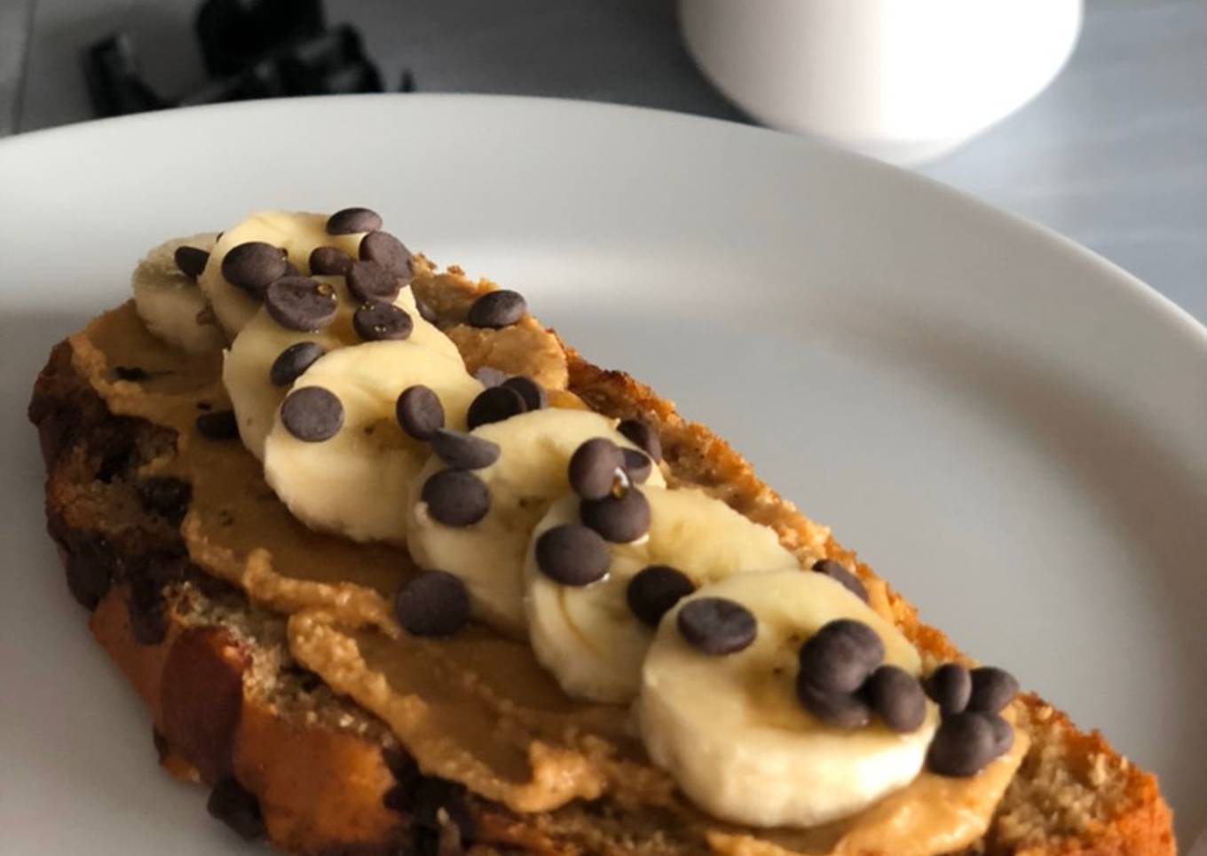 Banana bread sans sucre ni beurre
