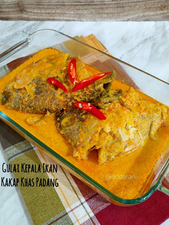 Foto resep Gulai Kepala Ikan Kakap Khas Padang