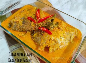 Foto resep Gulai Kepala Ikan Kakap Khas Padang