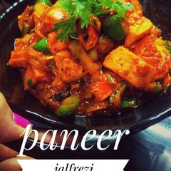 A picture of Paneer jalfrezi.