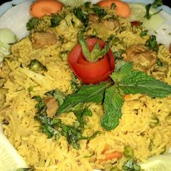A picture of Veg pulao.