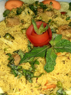 A picture of Veg pulao.