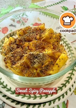 Gambar 👩‍🍳Sweet Spicy Pineapple