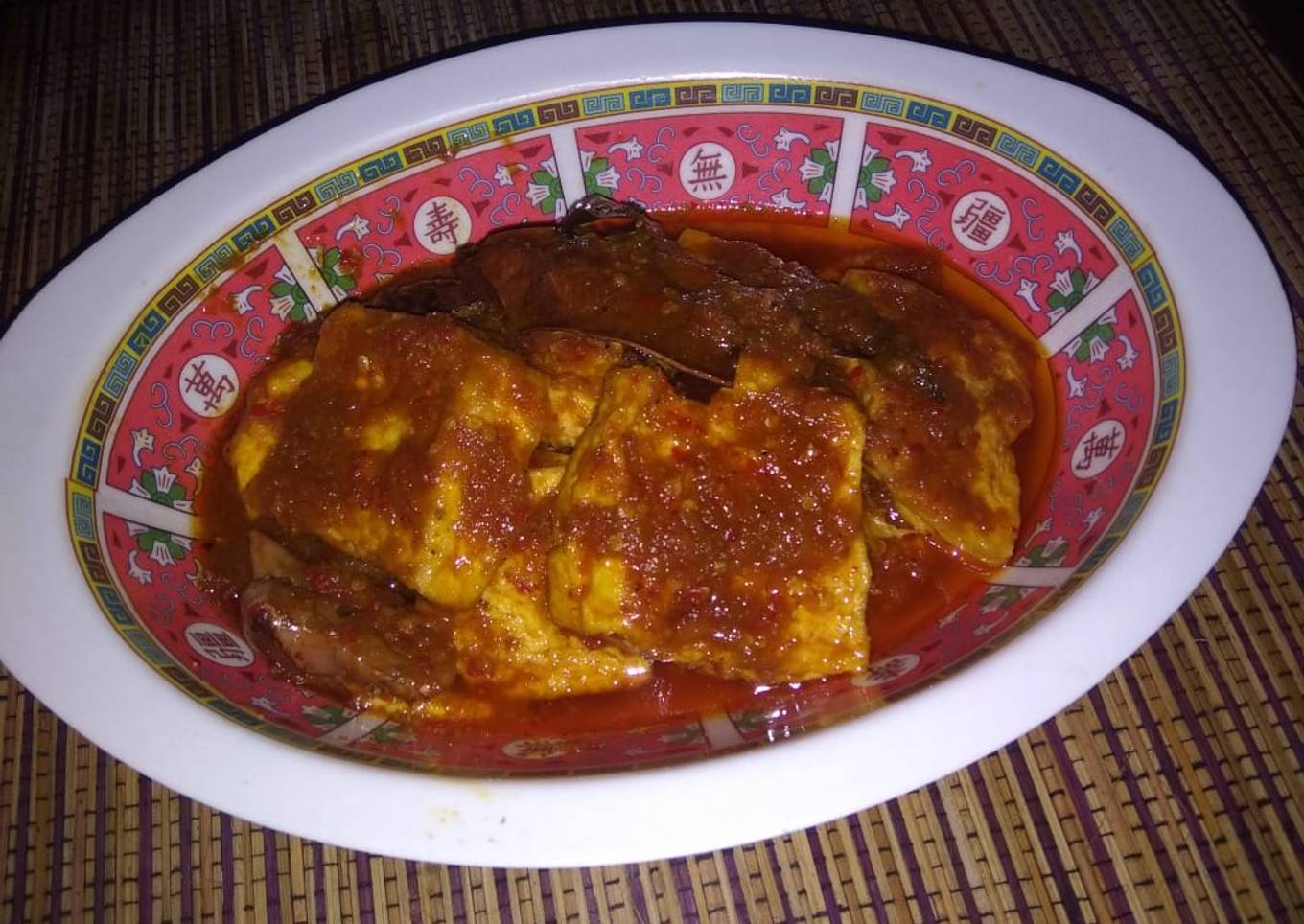 Tahu Telur bumbu bali