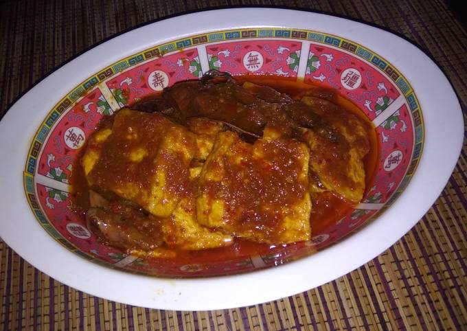 Tahu Telur bumbu bali