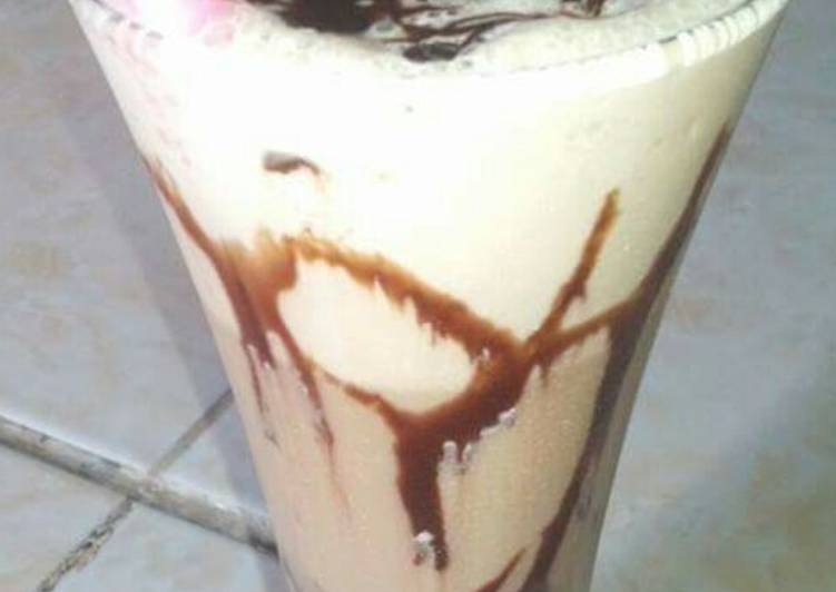 Cara termudah untuk Campuran EnakEs jelly cappucino