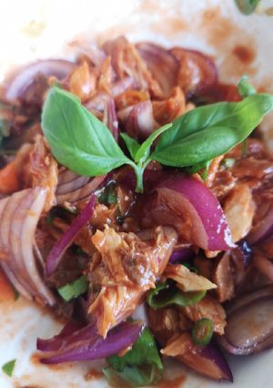 A picture of Authentic Mackerel salad in 5 min.