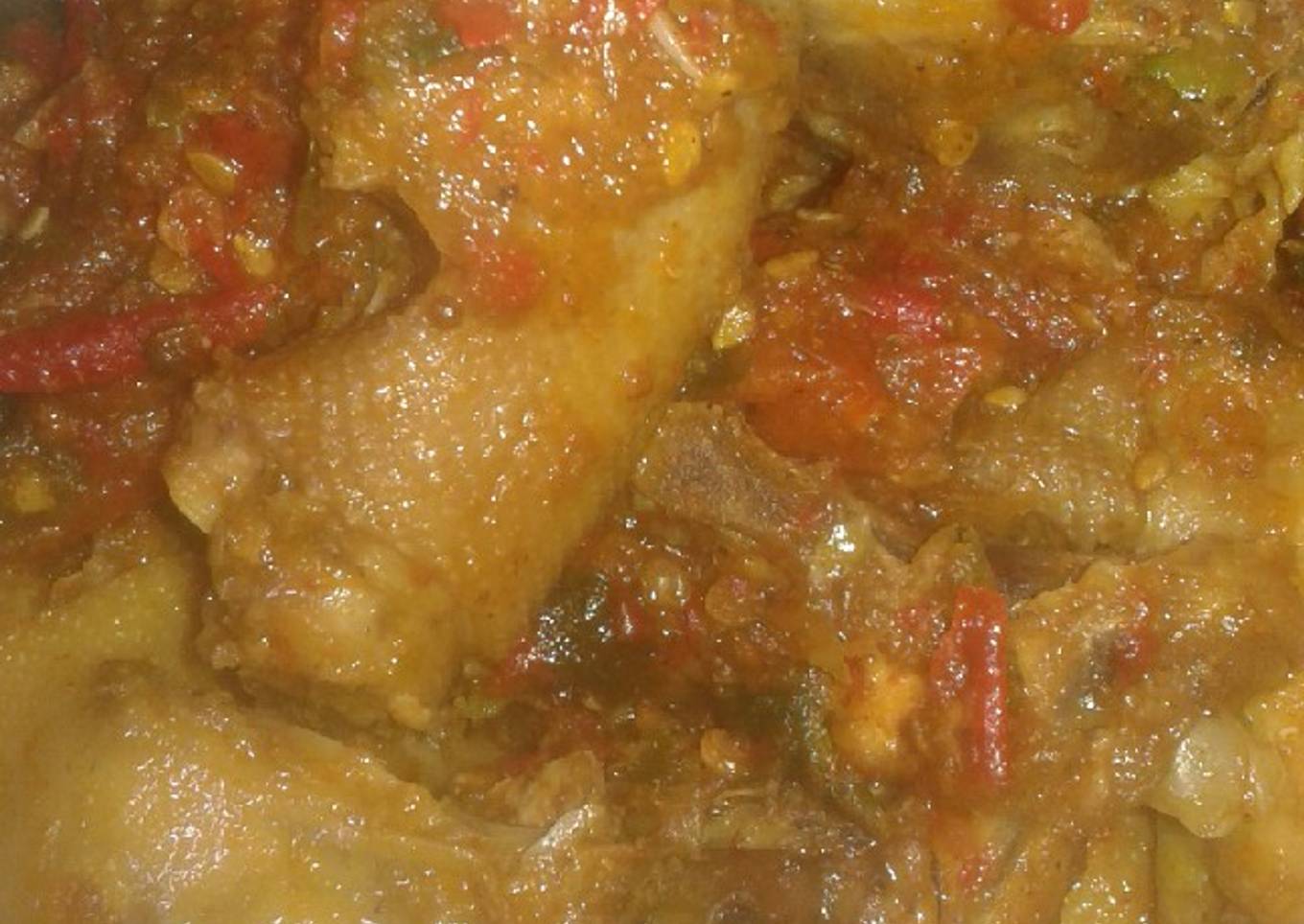Balado kepala ayam