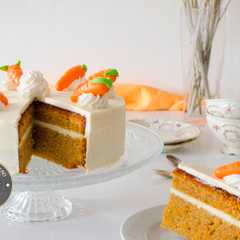 A picture of Carrot cake.