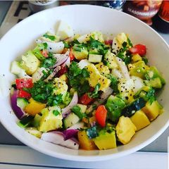 A picture of Egg and Avocado Salad.
