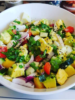 A picture of Egg and Avocado Salad.