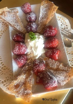 A picture of Strawberry “Baklava” 👩‍🍳.