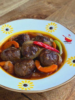 Foto resep Bola Daging Asam Manis