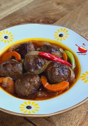 Foto resep Bola Daging Asam Manis