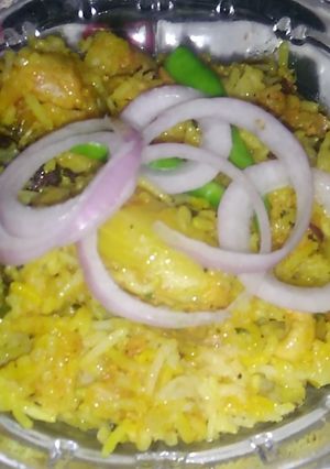 A picture of Vegetable pulao.