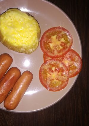 A picture of Quick and easy cheese potatoes.