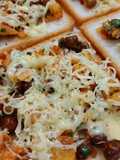 Cheese chana toast