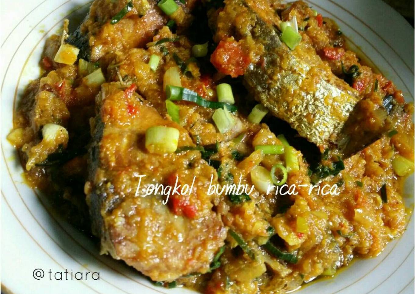 TONGKOL Bumbu Rica-Rica
