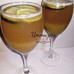 A picture of Grape cucumber mimosa.