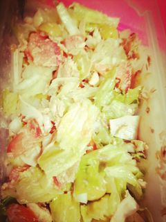 Una foto de Ensalada de otoño
