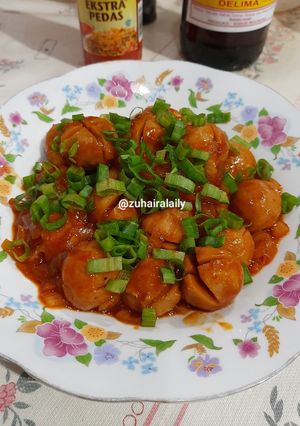 Foto resep Bakso Pedas Manis
