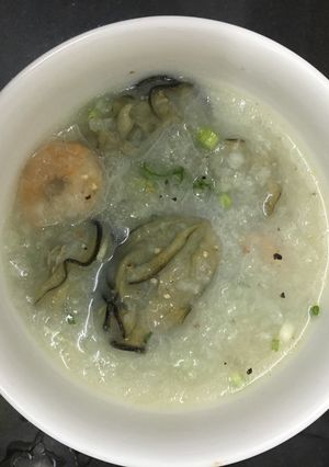 Hình của món Cháo hàu.